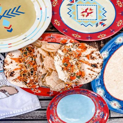Image showing  Spirit Valley Melamine Dinnerware Set, 14 pc.