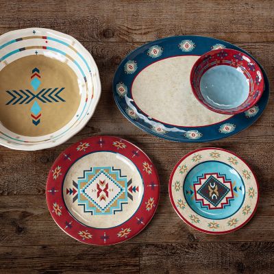 Image showing  Spirit Valley Melamine Dinnerware Set, 14 pc.