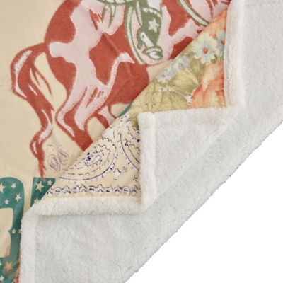 Image showing  Campfire Sherpa Fleece Throw & Throw Set, 1 pc. or 3 pc.