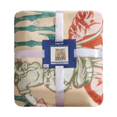 Image showing  Campfire Sherpa Fleece Throw & Throw Set, 1 pc. or 3 pc.