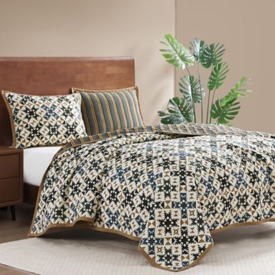 Image showing  Mosaic Reversible Quilt Set, 3PC