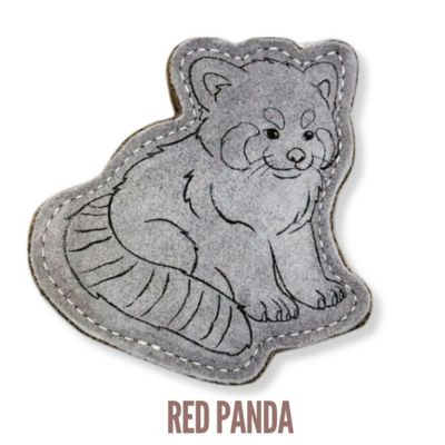 Yeti Dog Chew Premium Leather Toy, Panda