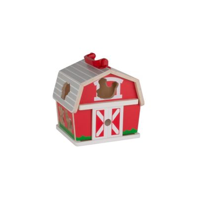 Image showing  Fat Brain Shape Sorter Barn