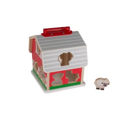 Image showing  Fat Brain Shape Sorter Barn