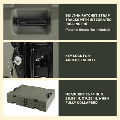 Image showing  36 in. Heavy-Duty Collapsible Travel Dog Kennel