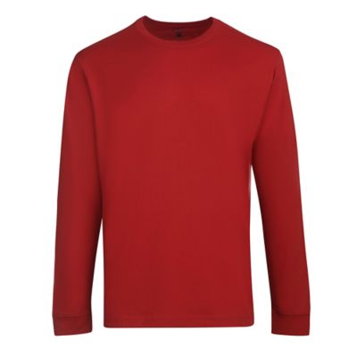 Image showing  Men's Jersey Crew Neck Long-Sleeve T-Shirt