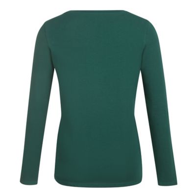 Image showing  Women's Scoop Neck Long-Sleeve T Shirt