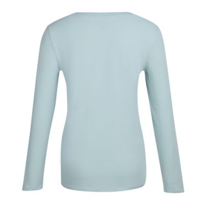 Image showing  Women's Scoop Neck Long-Sleeve T Shirt