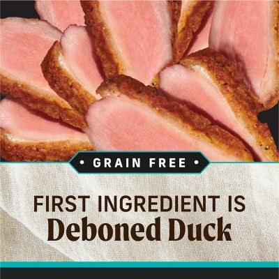Image showing  Adult Grain-Free Premium and Natural Real Duck Dinner Wet Dog Food, 12.7 oz.