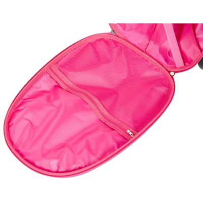 Image showing 9 th GoPowerBike Kids' GoVoyage 2-in-1 Luggage Scooter, Pink