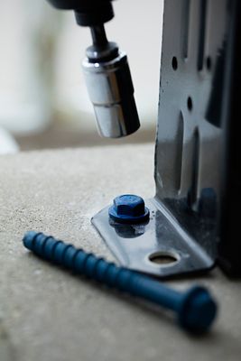 Image showing  Hex Washer Head Screw Anchors, 25-Pack