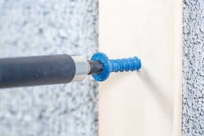 Image showing  Star Head Screw Anchors, Climaseal Blue, 25-Pack