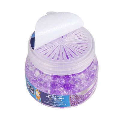 Image showing  Litter Box Deodorizing Gel Beads in Soothing Lavender