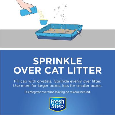 Image showing 8 th Fresh Step Summer Breeze Scented Litter Box Deodorizing Crystals, 15 oz.