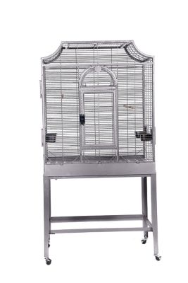 A&E Cage Small Elegant Flight Cage with Opening Top, MA2818FL HQ Platinum