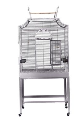 Image showing  Small Elegant Flight Cage with Opening Top, MA2818FL HQ Platinum