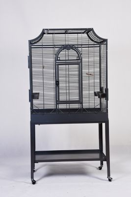 A&E Cage Medium Elegant Flight Cage With Opening Top, Ma3221Fl HQ Black