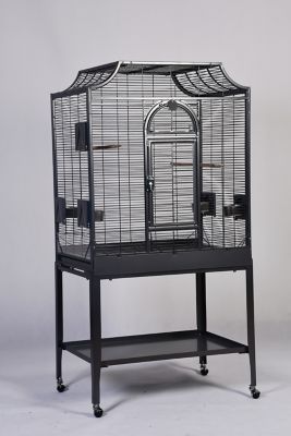 Image showing  Medium Elegant Flight Cage With Opening Top, Ma3221Fl HQ Black