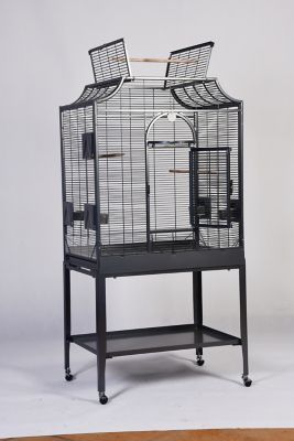 Image showing  Medium Elegant Flight Cage With Opening Top, Ma3221Fl HQ Black