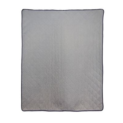 Image showing  Log Cabin Star Cotton Quilted Throw