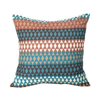 Donna Sharp Mahogany Desert Decor Pillow Cover, Diamond