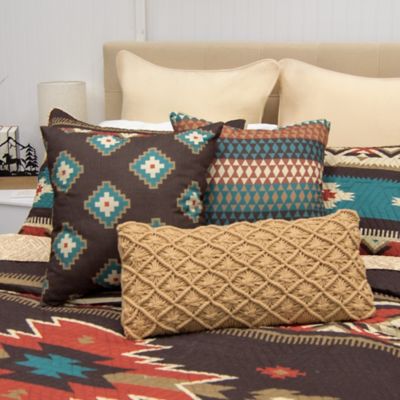 Image showing  Mahogany Desert Decor Pillow Cover, Motif