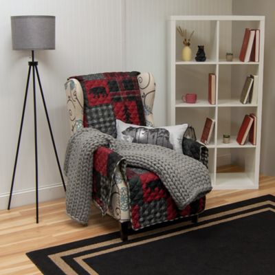 Image showing  Red Forest Chair Cover