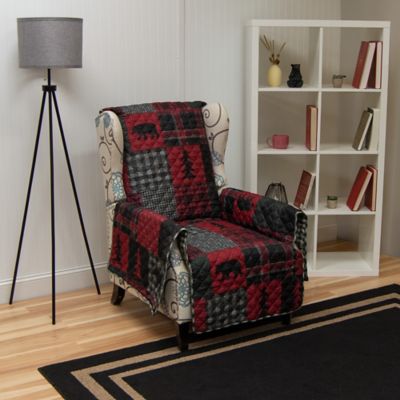 Image showing  Red Forest Chair Cover