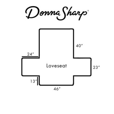 Image showing  Brown Bear Cabin Loveseat Cover