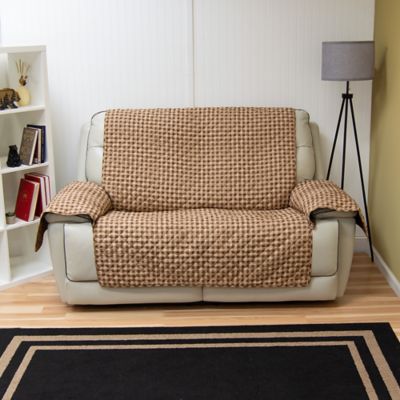 Image showing  Brown Bear Cabin Loveseat Cover