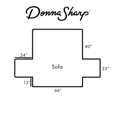 Image showing  Brown Bear Cabin Sofa Cover