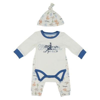 Image showing  Boys' Long-Sleeve Cowboy Bodysuit