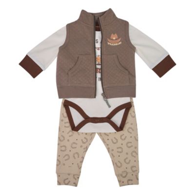 Image showing 0 th Wrangler Boys Vest Set