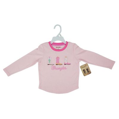 Image showing  Girls' Cowgirl Long-Sleeve T-Shirt