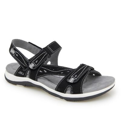 JBU Stephie Vegan-Wide Casual Flat Sandal