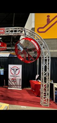 Image showing  SD5V Variable Speed Industrial Ceiling Fan 3000K sq. ft.