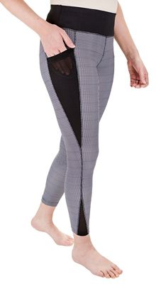 TuffRider Women's Minerva Houndstooth Tights, Silicone Knee Patches