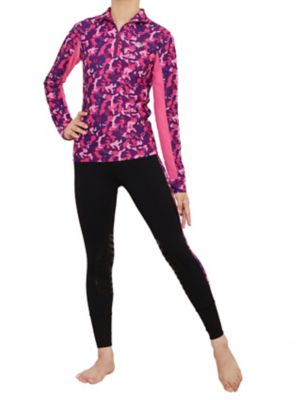 Image showing  Children's Camo Print Collared Long-Sleeve Sport Shirt