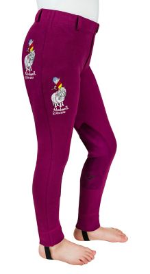 TuffRider Children's Sweep Embroidered Pull-On Knee Patch Jods