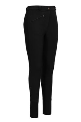 Image showing  Women's Long Ribb Knee Patch Breeches