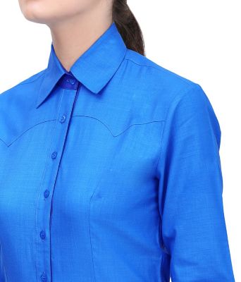 Image showing 3 th TuffRider Women's Abilene Western Shirt