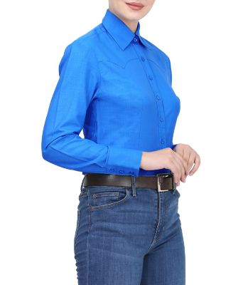 Image showing 4 th TuffRider Women's Abilene Western Shirt