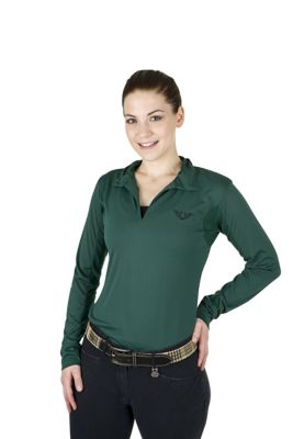 TuffRider Women's Taylor Long Sleeve Polo