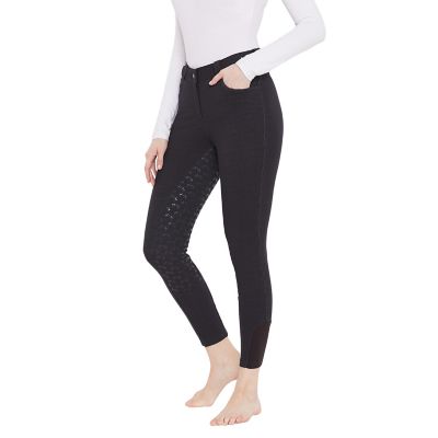 Equine Couture Heather Silicone Full Seat Breech