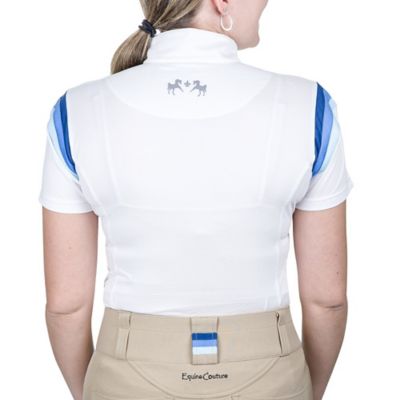 Image showing 1 th Equine Couture Gradient Short Sleeve Show Shirt