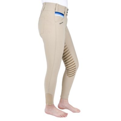 Image showing 3 th Equine Couture Gradient Extended Knee Patch Breech
