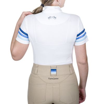Image showing  Gradient Short Sleeve Show Shirt with Arm Stripes