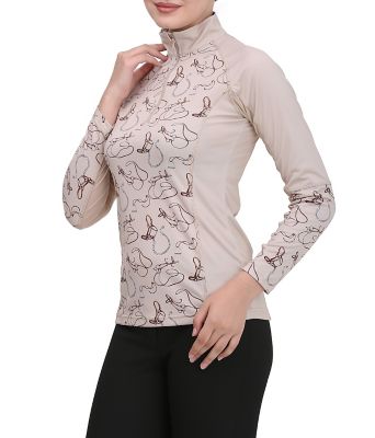 Image showing  Women's Equestrian Gear Sport Shirt