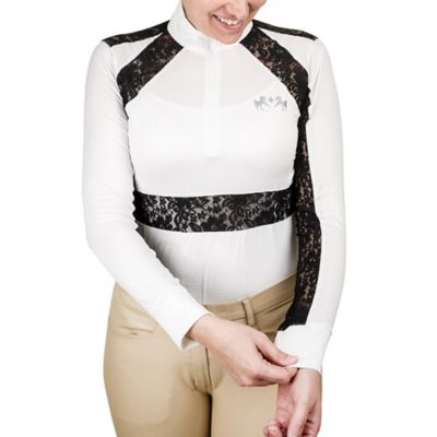 Equine Couture Spicy Girl Cinnamon Long Sleeve Show Shirt