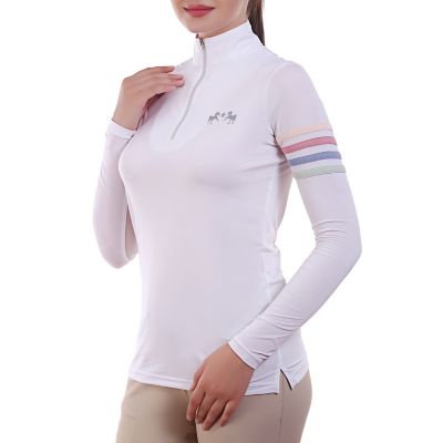 Equine Couture Women's Gradient IceFil Show Shirt